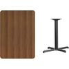 image:imageFlash Furniture 30 x 42 Rectangular Walnut Laminate Table Top with 235 x 295 Table Height BaseWalnut