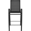image:imageFlash Furniture 4 Pack Brazos Series Navy Outdoor Barstools with Flex Comfort Material and Metal FrameBlack