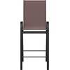 image:imageFlash Furniture 4 Pack Brazos Series Navy Outdoor Barstools with Flex Comfort Material and Metal FrameBrown