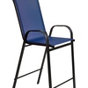 image:imageFlash Furniture 4 Pack Brazos Series Navy Outdoor Barstools with Flex Comfort Material and Metal FrameNavy