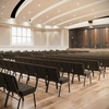 image:imageFlash Furniture 4 Pack HERCULES Series 21W Church Chair in Dark Gray Fabric  Silver Vein FrameBrown FabricGold Vein Frame