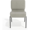 image:imageFlash Furniture 4 Pack HERCULES Series 21W Church Chair in Dark Gray Fabric  Silver Vein FrameGray Dot FabricSilver Vein Frame
