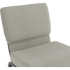 image:imageFlash Furniture 4 Pack HERCULES Series 21W Church Chair in Dark Gray Fabric  Silver Vein FrameGray Dot FabricSilver Vein Frame