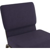 image:imageFlash Furniture 4 Pack HERCULES Series 21W Church Chair in Dark Gray Fabric  Silver Vein FrameRoyal Purple FabricGold Vein Frame