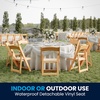 image:imageFlash Furniture 4 Pack HERCULES Series Fruitwood Wood Folding Chair with Vinyl Padded SeatNatural