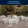 image:imageFlash Furniture 4 Pack HERCULES Series Fruitwood Wood Folding Chair with Vinyl Padded SeatWhite