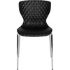image:imageFlash Furniture 4 Pack Lowell Contemporary Design Citrus Green Plastic Stack ChairBlack