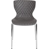 image:imageFlash Furniture 4 Pack Lowell Contemporary Design Citrus Green Plastic Stack ChairGrey