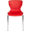 image:imageFlash Furniture 4 Pack Lowell Contemporary Design Citrus Green Plastic Stack ChairRed