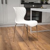 image:imageFlash Furniture 4 Pack Lowell Contemporary Design Citrus Green Plastic Stack ChairWhite