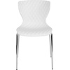 image:imageFlash Furniture 4 Pack Lowell Contemporary Design Citrus Green Plastic Stack ChairWhite