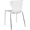image:imageFlash Furniture 4 Pack Lowell Contemporary Design Citrus Green Plastic Stack ChairWhite