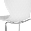 image:imageFlash Furniture 4 Pack Lowell Contemporary Design Citrus Green Plastic Stack ChairWhite