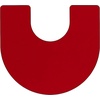 image:imageFlash Furniture 60W x 66L Horseshoe Grey Thermal Laminate Activity Table  Standard Height Adjustable LegsRed