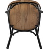 image:imageFlash Furniture Advantage XBack Chair with Metal Bracing and Fruitwood SeatBlackFruitwood