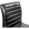 image:imageFlash Furniture Alan Low Back Designer Armless Tan Ribbed Swivel Task Office ChairBlack