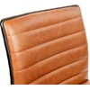 image:imageFlash Furniture Alan Low Back Designer Armless Tan Ribbed Swivel Task Office ChairBrownBlack