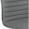 image:imageFlash Furniture Alan Low Back Designer Armless Tan Ribbed Swivel Task Office ChairLight GrayChrome