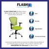 image:imageFlash Furniture Alfred MidBack Red Mesh Swivel Task Office Chair with Chrome Base and ArmsGreen