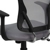 image:imageFlash Furniture Alfred MidBack Red Mesh Swivel Task Office Chair with Chrome Base and ArmsGrey