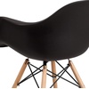 image:imageFlash Furniture Alonza Series Green Plastic Chair with Wooden LegsBlack