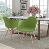 image:imageFlash Furniture Alonza Series Green Plastic Chair with Wooden LegsGreen