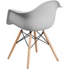 image:imageFlash Furniture Alonza Series Green Plastic Chair with Wooden LegsWhite