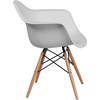 image:imageFlash Furniture Alonza Series Green Plastic Chair with Wooden LegsWhite