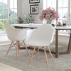 image:imageFlash Furniture Alonza Series Green Plastic Chair with Wooden LegsWhite