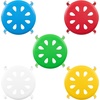 image:imageFlash Furniture Bailey Plastic Nesting Stack Stools 175Height Assorted Colors 5 PackAssorted