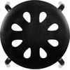 image:imageFlash Furniture Bailey Plastic Nesting Stack Stools 175Height Assorted Colors 5 PackBlack