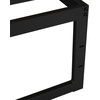 image:imageFlash Furniture Bentley 14 Metal Platform Bed Frame  Black FrameSteel Slat Supports  125 Underbed Storage  No Box Spring Needed  Quick Lock FunctionalityKing