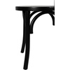 image:imageFlash Furniture Betsy Commercial Solid Wood Dining Chair Thonet Style Stackable Design Mortise and Tenon 350 lbs Static Weight Capacity Early AmericanBlack