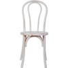 image:imageFlash Furniture Betsy Commercial Solid Wood Dining Chair Thonet Style Stackable Design Mortise and Tenon 350 lbs Static Weight Capacity Set of 2 White WashWhite Wash