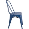 image:imageFlash Furniture Blake Commercial Grade 4 Pack Distressed Orange Metal IndoorOutdoor Stackable ChairDistressed Antique Blue