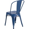 image:imageFlash Furniture Blake Commercial Grade 4 Pack Distressed Orange Metal IndoorOutdoor Stackable ChairDistressed Antique Blue