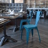 image:imageFlash Furniture Blake Commercial Grade 4 Pack Distressed Orange Metal IndoorOutdoor Stackable ChairDistressed Antique Blue