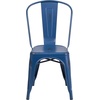 image:imageFlash Furniture Blake Commercial Grade 4 Pack Distressed Orange Metal IndoorOutdoor Stackable ChairDistressed Antique Blue
