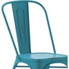 image:imageFlash Furniture Blake Commercial Grade 4 Pack Distressed Orange Metal IndoorOutdoor Stackable ChairDistressed Blue