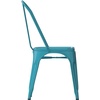 image:imageFlash Furniture Blake Commercial Grade 4 Pack Distressed Orange Metal IndoorOutdoor Stackable ChairDistressed Blue