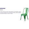 image:imageFlash Furniture Blake Commercial Grade 4 Pack Distressed Orange Metal IndoorOutdoor Stackable ChairDistressed Green