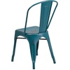 image:imageFlash Furniture Blake Commercial Grade 4 Pack Distressed Orange Metal IndoorOutdoor Stackable ChairDistressed Kelly Blueteal