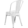 image:imageFlash Furniture Blake Commercial Grade 4 Pack Distressed Orange Metal IndoorOutdoor Stackable ChairDistressed White