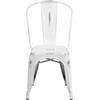 image:imageFlash Furniture Blake Commercial Grade 4 Pack Distressed Orange Metal IndoorOutdoor Stackable ChairDistressed White