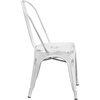 image:imageFlash Furniture Blake Commercial Grade 4 Pack Distressed Orange Metal IndoorOutdoor Stackable ChairDistressed White
