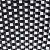 image:imageFlash Furniture Bordeaux IndoorOutdoor Commercial Bistro Stack Chair  Arms  BlackWhite PE Rattan Back and Seat  Natural Bamboo Print Metal Frame  4 PackBlack  WhiteNatural Frame