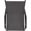 image:imageFlash Furniture Brazos Series Outdoor Stackable Patio Chairs with Flex Comfort Material Stacking Outdoor Modern Sling Patio Chairs Set of 5 BlackBlack