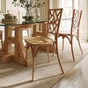 image:imageFlash Furniture Brooklyn Commercial Solid Wood Dining Chair Stackable Design Intricate Back Detail Mortise and Tenon 350 lbs Static Weight Capacity PecanPecan
