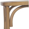 image:imageFlash Furniture Brooklyn Commercial Solid Wood Dining Chair Stackable Design Intricate Back Detail Mortise and Tenon 350 lbs Static Weight Capacity PecanPecan