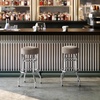 image:imageFlash Furniture Bruno 2 Pack Double Ring Chrome Barstool with Black SeatBeige